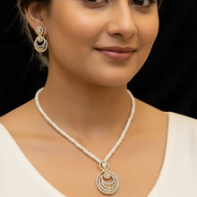 Noor Chand Pearl Pendant Set