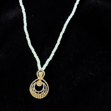 Noor Chand Pearl Pendant Set