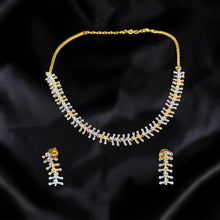 Celeste Vine American Diamond Necklace Set