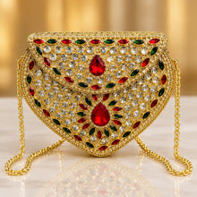 Ruby Emerald Luxe Clutch