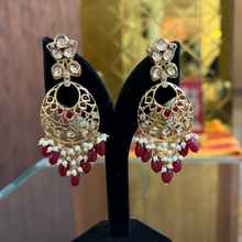Ruby Noor Kundan Mala Set
