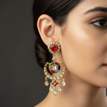 Mayura Chandrika Chandbali Earrings