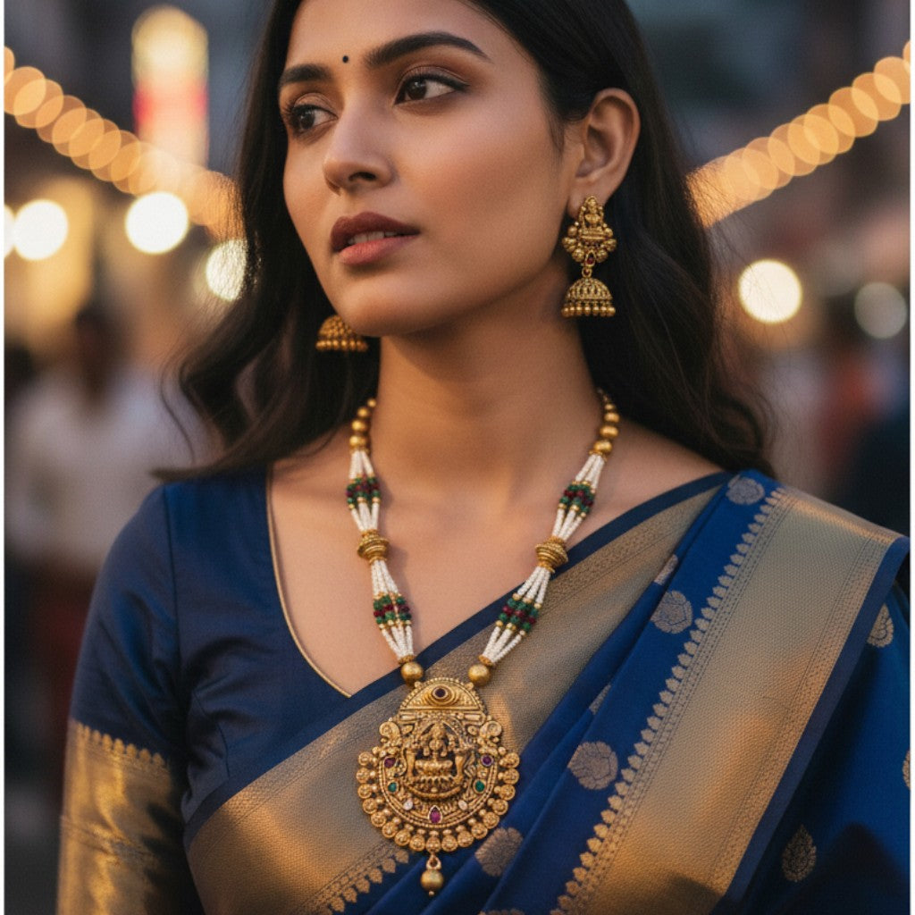 Temple Heritage Lakshmi Ji Set