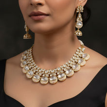 Polki Kundan Enamel Bridal Jewelry Set