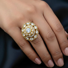 Surya Pushpa Polki Ring