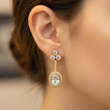 Elara Polki Drop Earrings
