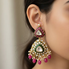 Rani Noor Kundan Jhumka Earrings