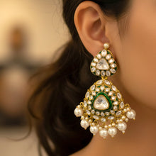 Rani Noor Kundan Jhumka Earrings