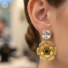 Gulnaar Filigree Blossom Earrings