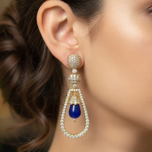 Sapphire Lumière Drop Earrings