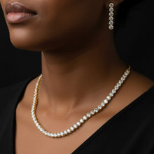 Celeste American Diamond Riviera Set