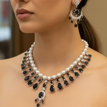 Noir Pearl Royale Statement Set