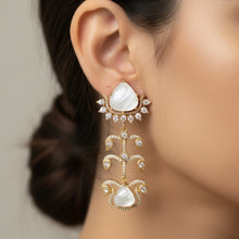 Ruby Regal Cascade Earrings