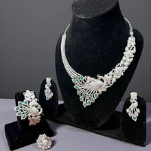 Emerald Peacock Elegant Combo Set