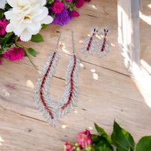 Ruby Leaf Cascade Set