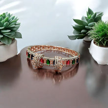 Multicolored Gemstone American Diamond Bracelets