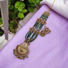 Emerald Royalty Necklace Set