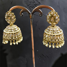 Emerald Royal Jhumka Earrings