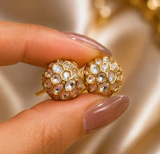 Golden Kundan Charm