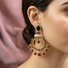 Ruby Noor Chandbali Earrings