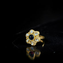 Emerald Blossom Royale Ring