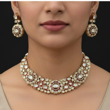 Royal Ruby Kundan Necklace Set