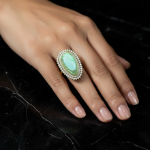 Sunset Aura Statement Ring