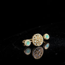 Ruby Surya Kundan Ring
