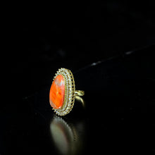Sunset Aura Statement Ring