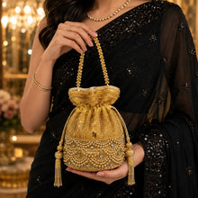 Noor Royale Golden Potli