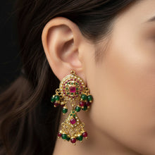 Regal Jadau Drop Earrings