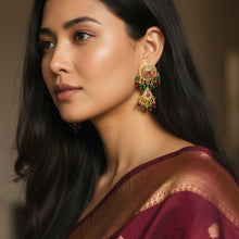Regal Jadau Drop Earrings