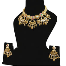 Royal Nakshi Elephant Motif Bridal Set