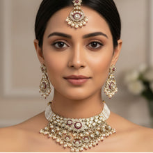 Noor-e-Ruby Kundan Bridal Set