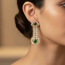 Emerald Royale Drop Earrings