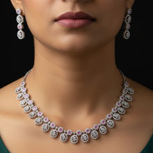 Blush Heirloom Circle Necklace Set
