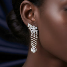 Celeste American Diamond Vine Drops
