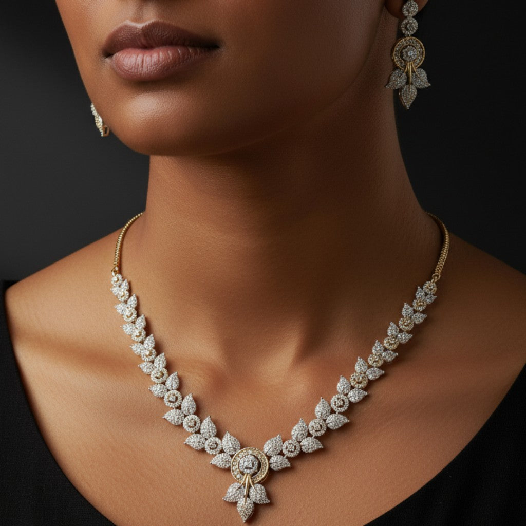 Regal Bloom Diamond Set