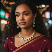 Classic Kundan Polki Necklace Set