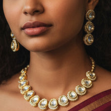 Classic Kundan Polki Necklace Set