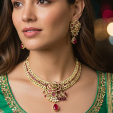 Ruby Rose Designer Necklace Set