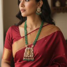 Temple Heritage Emerald Mala Set