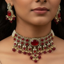 Crimson Majesty Choker Set