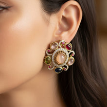 Regal Navratna Blossom Studs