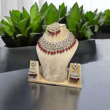 Royal Ruby & Kundan Combo Set