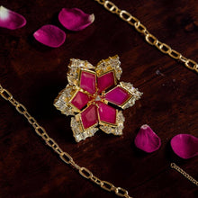 Ruby Blossom Luxe Ring
