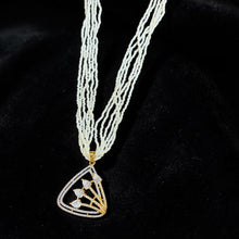 Aabha Prism Pearl Pendant Set