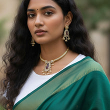 Royal Pearl Drop Necklace Set