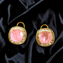 Ruby Radiance Stud Earrings