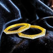 Zarina Filigree Hexa Bangles